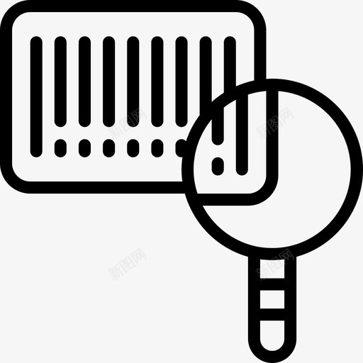 搜索条形码送货物流svg_新图网 https://ixintu.com 搜索 条形码 发货 送货 物流 扫描