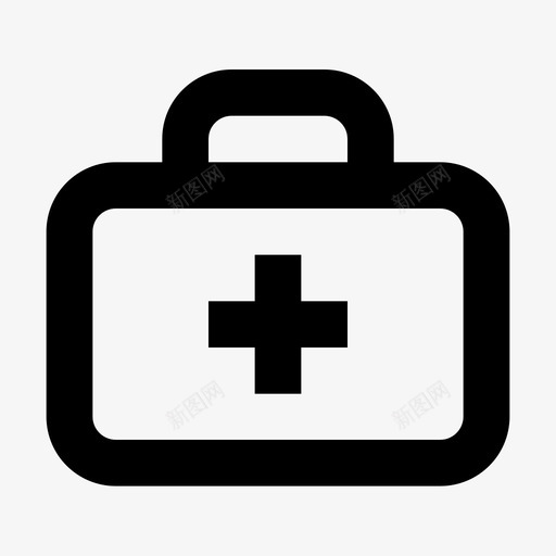 急救箱包guisvg_新图网 https://ixintu.com 急救箱 用户界面 急救 箱包 图形