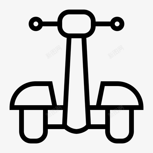 赛格威悬停板滑板车svg_新图网 https://ixintu.com 赛格 悬停 滑板车 气垫 公共 交通工具