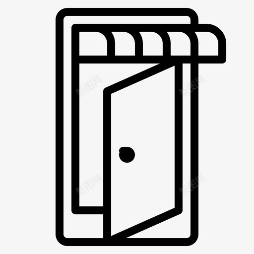 电子商务商店开放式svg_新图网 https://ixintu.com 电子商务 商店 开放式 咖啡厅