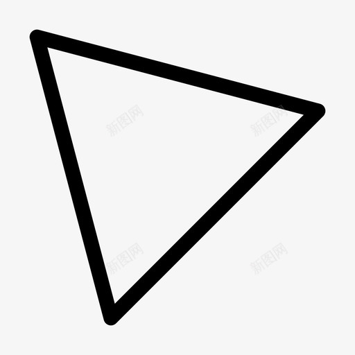 左上三角角对角线svg_新图网 https://ixintu.com 左上 三角 对角线 方向 西北 音频视频