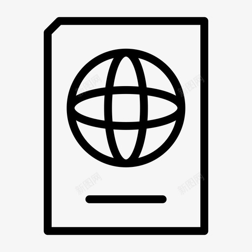 护照机场航班签证svg_新图网 https://ixintu.com 护照 机场 航班 签证 国际旅游 旅行 住宿 酒店 粗体 图标