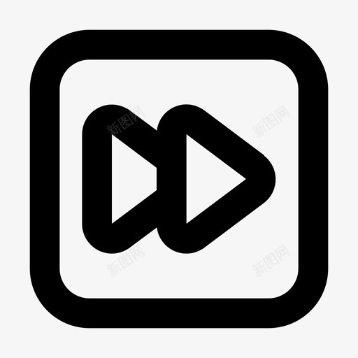 前进广场快进音乐svg_新图网 https://ixintu.com 前进 广场 快进 音乐 视频 用户界面 网页 图标