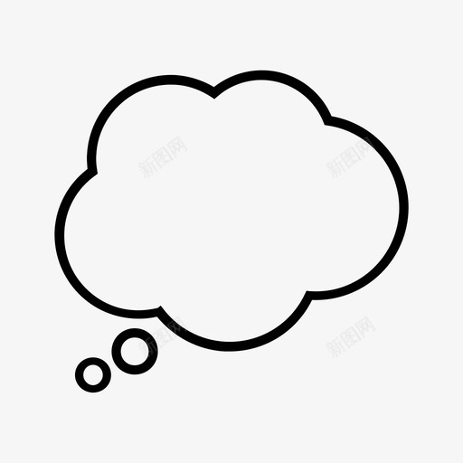 思想气球想法思想svg_新图网 https://ixintu.com 思想 思维能力 思考 想法 气球