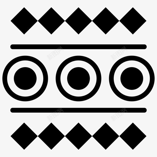 民族边界设计垫纹身标志svg_新图网 https://ixintu.com 部落 民族 边界 设计 纹身 标志 图案 符号 线图 图标