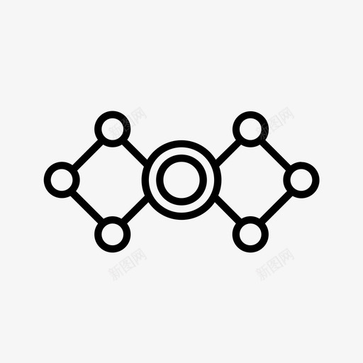 区块链加密货币去中心化svg_新图网 https://ixintu.com 加密 货币 区块 中心化 网络 交易 转账 比特 采矿