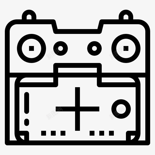 控制器电子设备遥控器svg_新图网 https://ixintu.com 遥控器 控制器 电子设备 无人机 元件