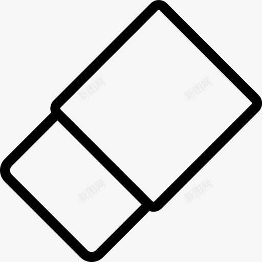 橡皮擦清洁删除svg_新图网 https://ixintu.com 橡皮擦 清洁 删除 橡胶 基本 图标 标灯