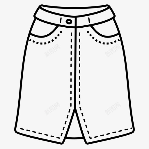 牛仔布服装牛仔服装休闲svg_新图网 https://ixintu.com 服装 牛仔布 牛仔 牛仔服 休闲 棉布 牛仔裤 裙子