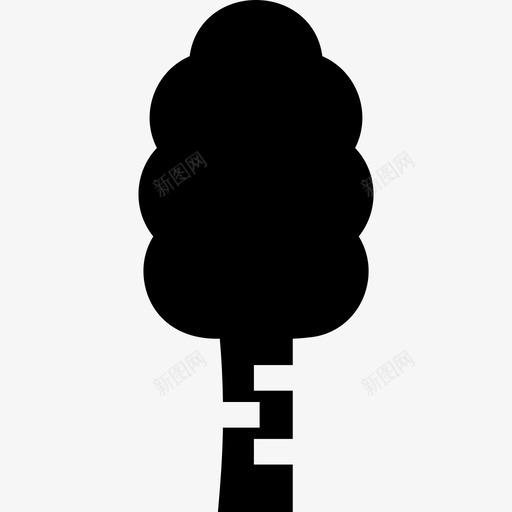 桦树银树svg_新图网 https://ixintu.com 桦树 银树 白桦树 植物
