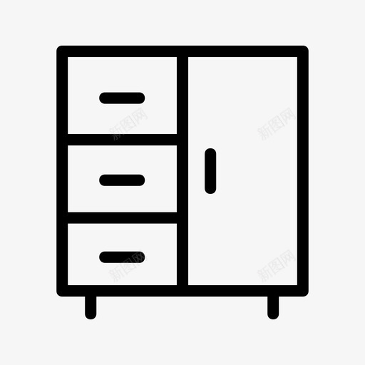 卧室抽屉通风设备橱柜svg_新图网 https://ixintu.com 卧室 抽屉 橱柜 家具 通风 设备 我的 我的家