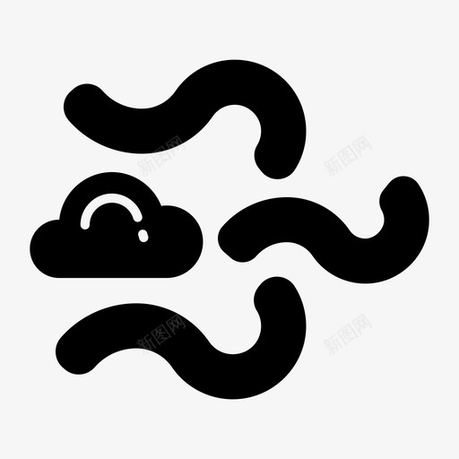 暴风雪雪冬天svg_新图网 https://ixintu.com 暴风雪 冬天