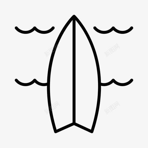 冲浪水上海滩svg_新图网 https://ixintu.com 冲浪 水上 上海滩 春假 暑假 假期