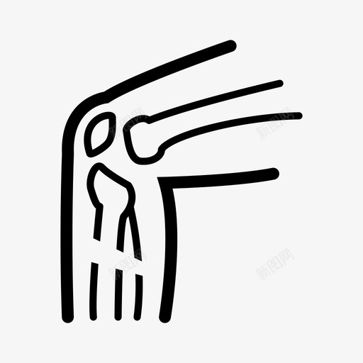 骨科骨骨折svg_新图网 https://ixintu.com 骨科 骨折 腿光 人体 器官 疾病