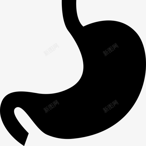 胃解剖器官svg_新图网 https://ixintu.com 解剖 器官 挖掘 实体 实体图 图标