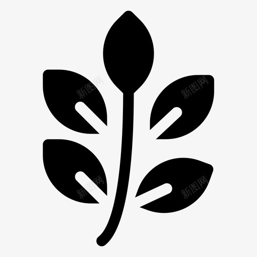 药草树枝健康svg_新图网 https://ixintu.com 药草 树枝 健康 草药 叶植物 植物