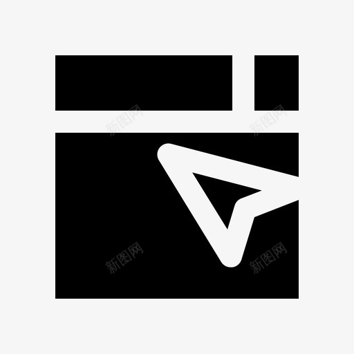搜索选择点击svg_新图网 https://ixintu.com 搜索 选择 点击 光标 电子商务 购物 固体