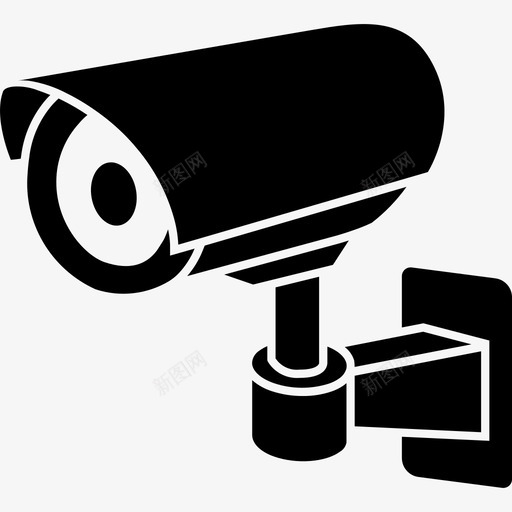 闭路电视摄像机安全安保svg_新图网 https://ixintu.com 闭路电视 摄像机 安全 安保 视频 摄像 系统