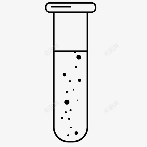 试管化学液体svg_新图网 https://ixintu.com 试管 化学 液体 学校 科学