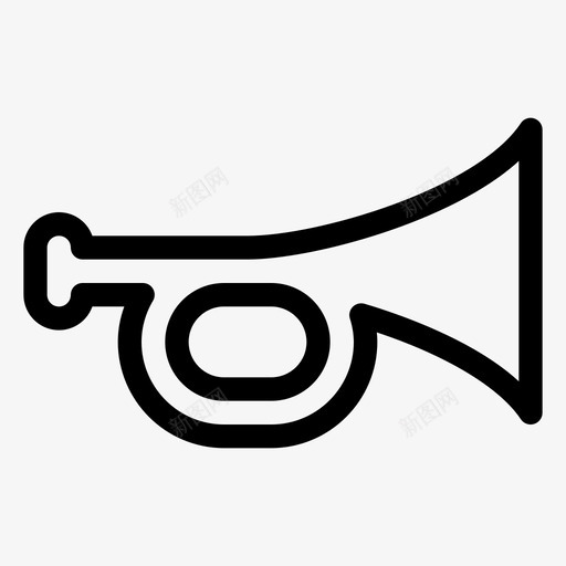 喇叭警报器汽车svg_新图网 https://ixintu.com 喇叭 警报器 汽车 警笛