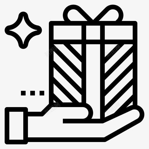 送礼礼盒礼物svg_新图网 https://ixintu.com 送礼 礼盒 礼物 奖品 客户 忠诚度 计划 大纲
