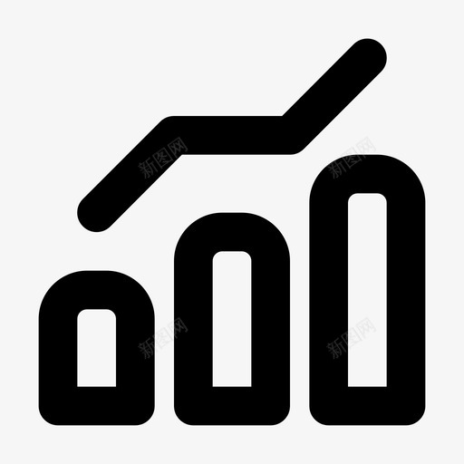 趋势上升分析统计svg_新图网 https://ixintu.com 上升 分析 概述 科技 箭头涨价 统计 趋势 金融