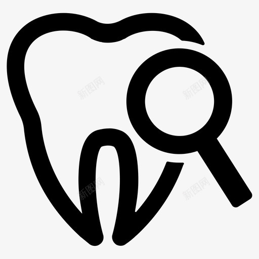 检查牙科口腔svg_新图网 https://ixintu.com 检查 牙科 口腔 牙齿 图标