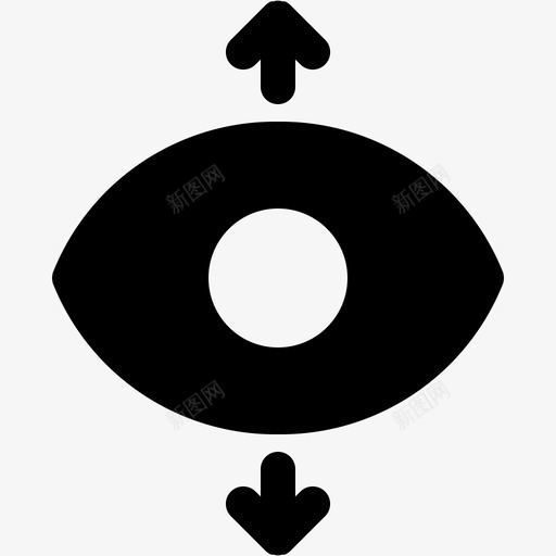 透视图眼睛看得更远svg_新图网 https://ixintu.com 透视图 眼睛 看得 更远 缩放 字形