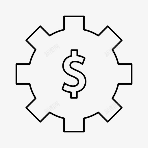 赚取硬币货币svg_新图网 https://ixintu.com 金融 赚取 硬币 货币 美元 收入 商业