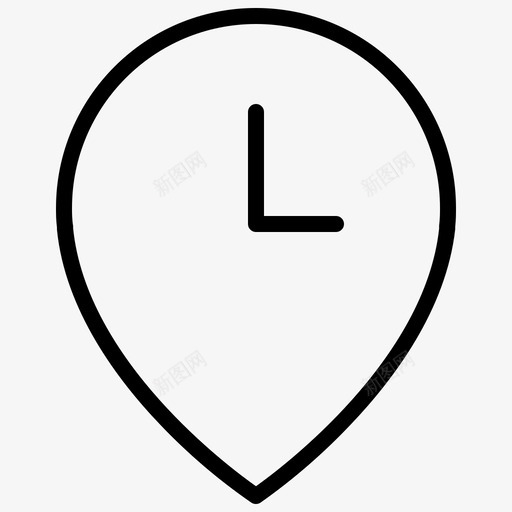 位置标记时间方向gprssvg_新图网 https://ixintu.com 位置 标记 时间 方向 地图