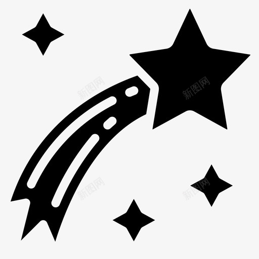 流星圣诞节十二月svg_新图网 https://ixintu.com 流星 圣诞节 十二月 假日 天空 雕文