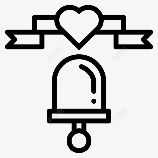 铃声警报婚礼大纲svg_新图网 https://ixintu.com 警报 铃声 婚礼 大纲