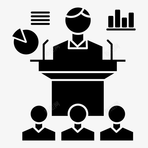 商务会议会议报告svg_新图网 https://ixintu.com 商务会议 会议 报告 研讨会 竞争 战略 企业培训