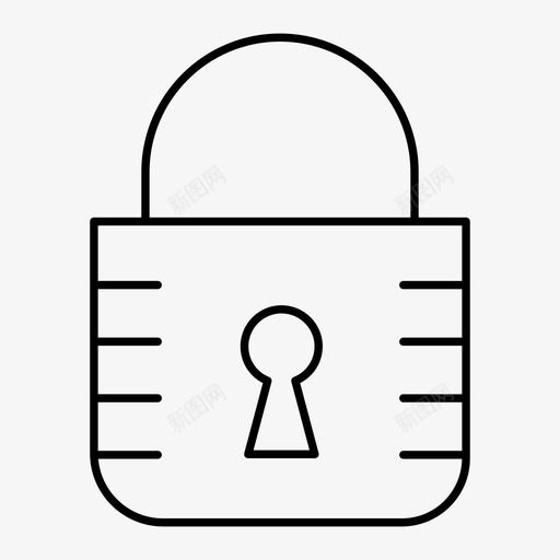 锁定关闭保护svg_新图网 https://ixintu.com 锁定 关闭 保护 安全