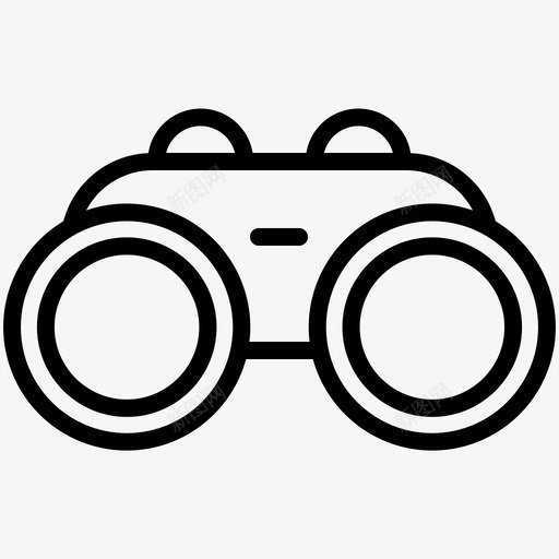 双筒望远镜眼睛护目镜svg_新图网 https://ixintu.com 双筒 望远镜 眼睛 护目镜 瞄准镜