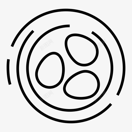 巢鸟鸟巢svg_新图网 https://ixintu.com 巢鸟 鸟巢 自然 树枝 鸟线 图标