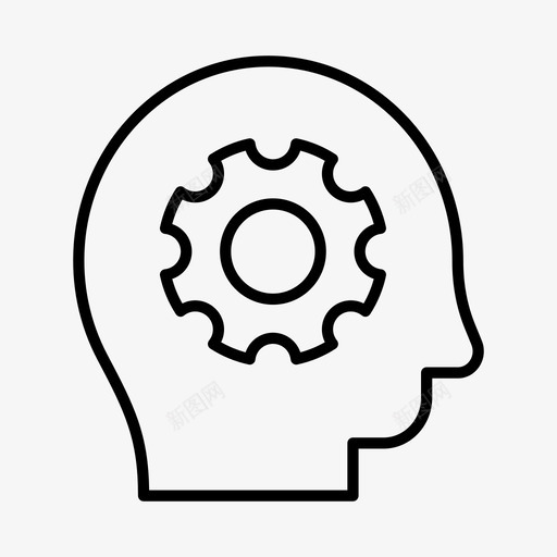思想智力哲学svg_新图网 https://ixintu.com 哲学 学者 思想 思维能力 思考 智力