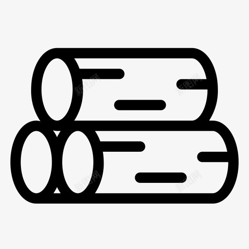 木材木板树干svg_新图网 https://ixintu.com 木材 木板 树干