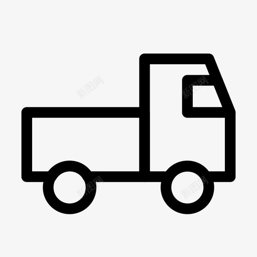 皮卡汽车掀背车svg_新图网 https://ixintu.com 汽车 皮卡 掀背车 轻型 卡车 汽车运输