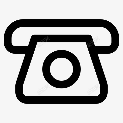 电话应用程序通信svg_新图网 https://ixintu.com 应用程序 桌面 电话 通信 大纲