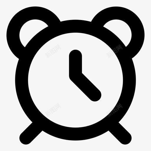 闹钟钟表计时器svg_新图网 https://ixintu.com 闹钟 钟表 计时器 挂钟 手表 新闻 大众 传媒 详细 图标
