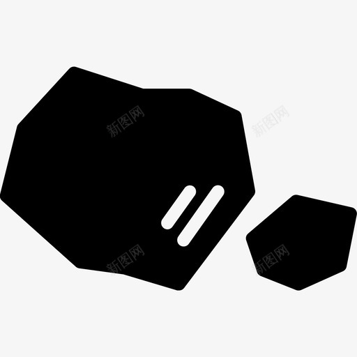 煤矿石svg_新图网 https://ixintu.com 煤矿 矿石 图标