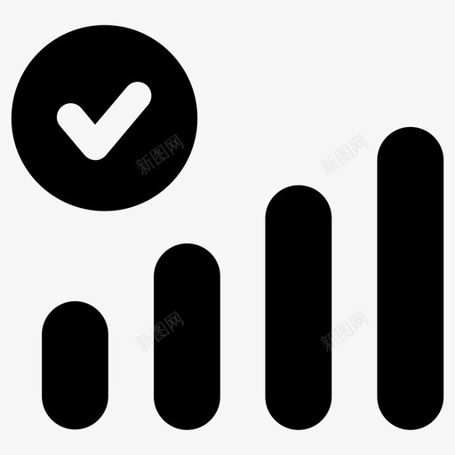 信号条形信号移动svg_新图网 https://ixintu.com 信号 条形 移动 网络电话