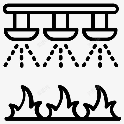 洒水喷头滴灌农田灌溉svg_新图网 https://ixintu.com 洒水 喷头 滴灌 农田灌溉 花园 自动 草坪 浇水 图标