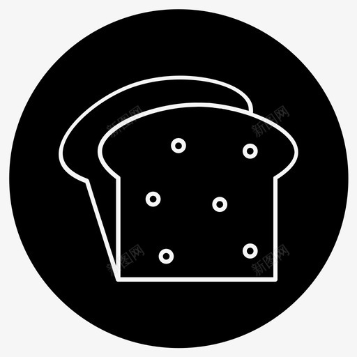 面包面包房烘焙svg_新图网 https://ixintu.com 面包 面包房 烘焙 面包片 食品 圣诞 装饰品
