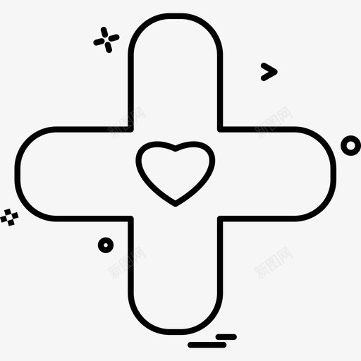 医疗急救心脏svg_新图网 https://ixintu.com 医疗 急救 心脏 体征