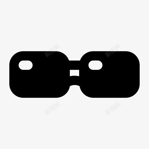 眼镜太阳镜黑色星期五字形svg_新图网 https://ixintu.com 眼镜 太阳镜 黑色 星期五 字形