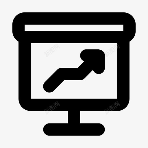 向上业务图表svg_新图网 https://ixintu.com 业务 向上 图表 演示 战略 管理