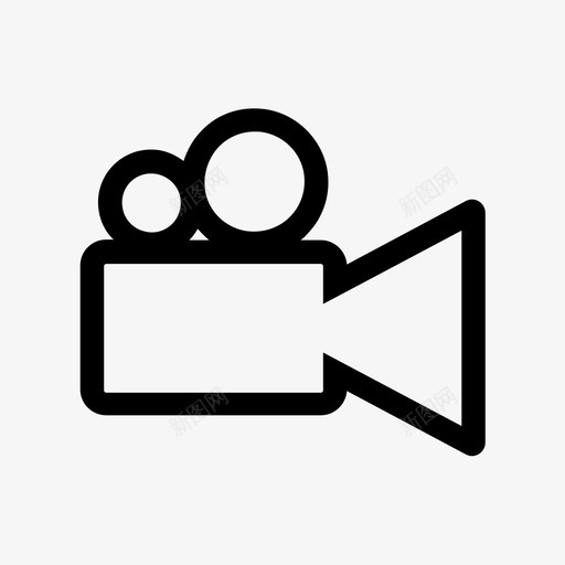 电影摄影机电影剧院svg_新图网 https://ixintu.com 电影 摄影机 电影剧 影剧院 视频 电影院