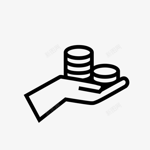 库存现金硬币赚钱svg_新图网 https://ixintu.com 库存 现金 硬币 赚钱 便士 货币